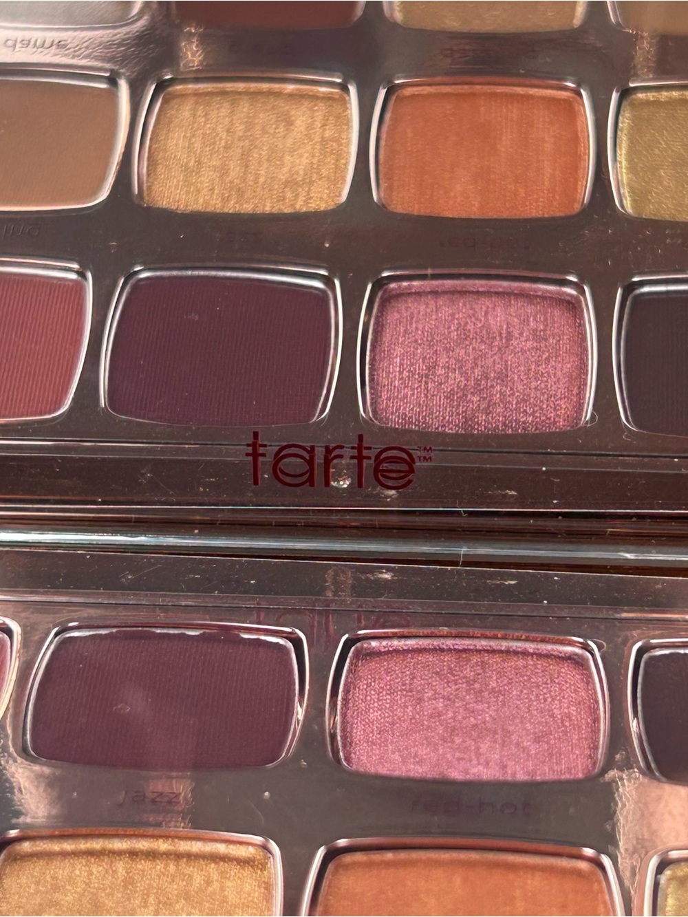 Gorgeous TARTE *Gilded* 18 pan Amazonian Clay Eyeshadow Palette ~ NWOB - Picture 5 of 8